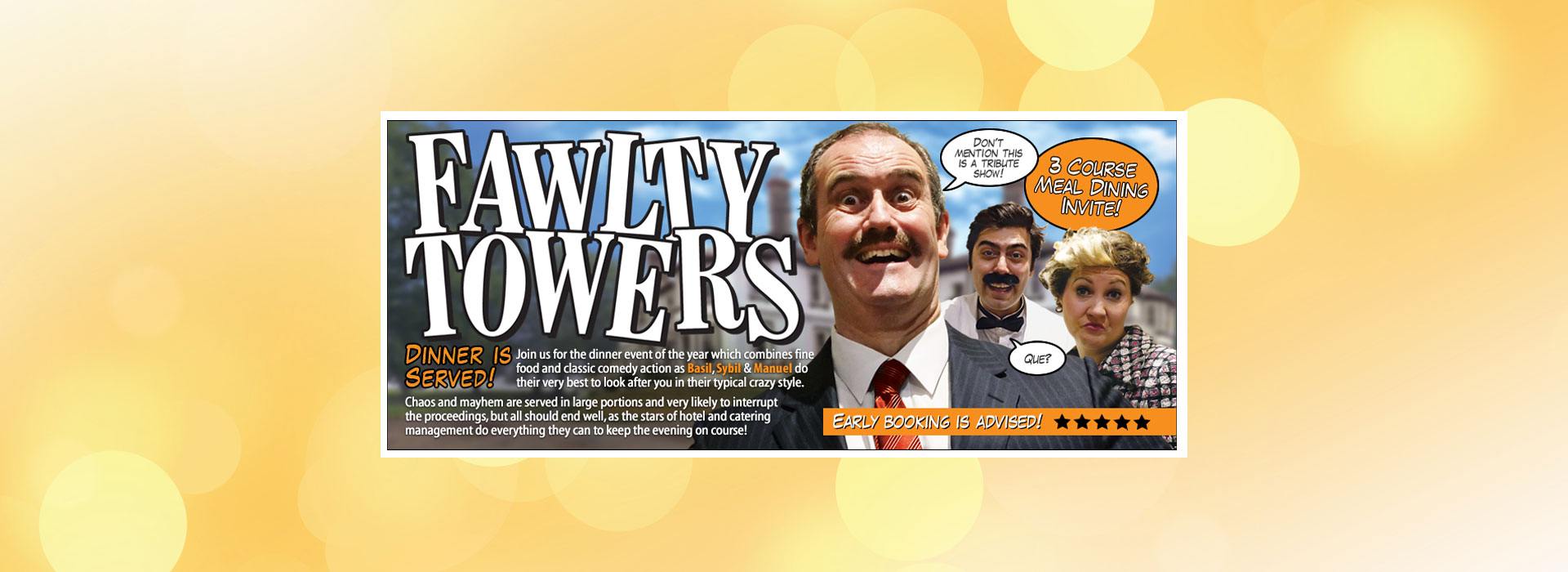Fawlty Towers from Comedy Dining